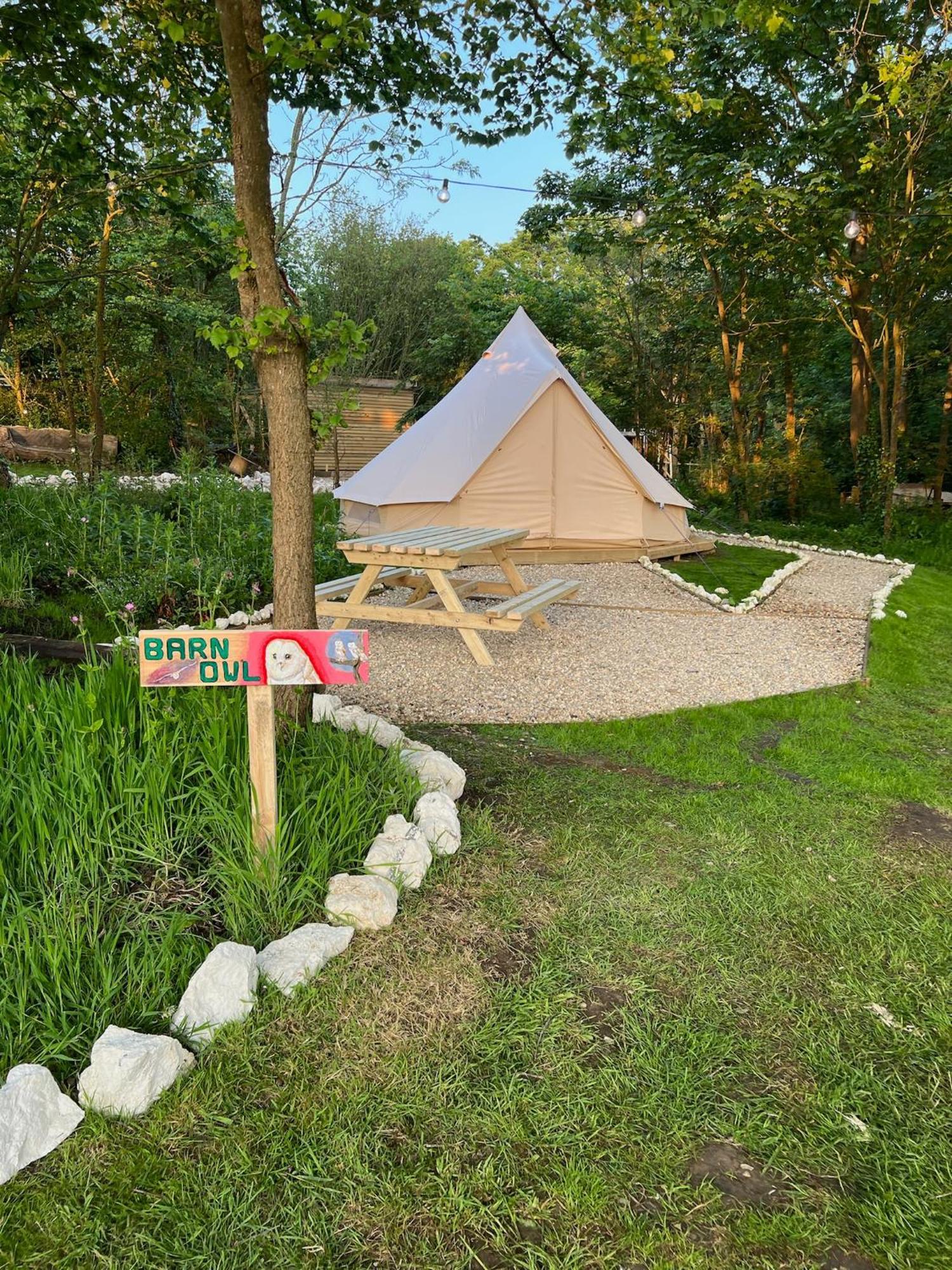 Glamping At Camp Corve 호텔 Chale 외부 사진